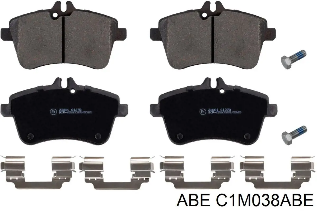 Pastillas de freno delanteras C1M038ABE ABE