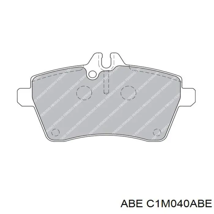 Тормозные колодки ABE C1M040ABE