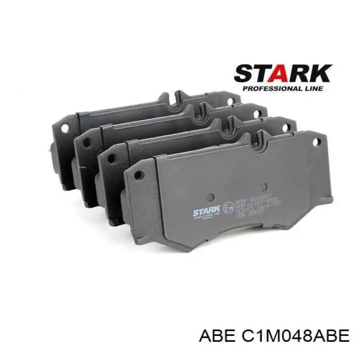 Купить C1M048ABE ABE Колодки тормозные задние, дисковые