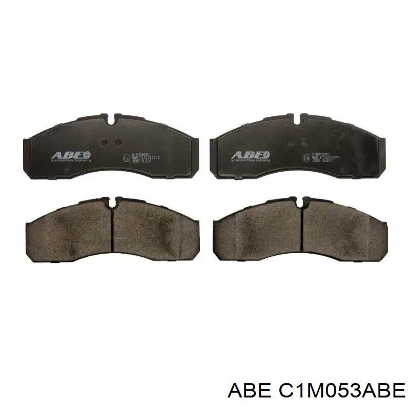 C1M053ABE ABE колодки тормозные передние дисковые