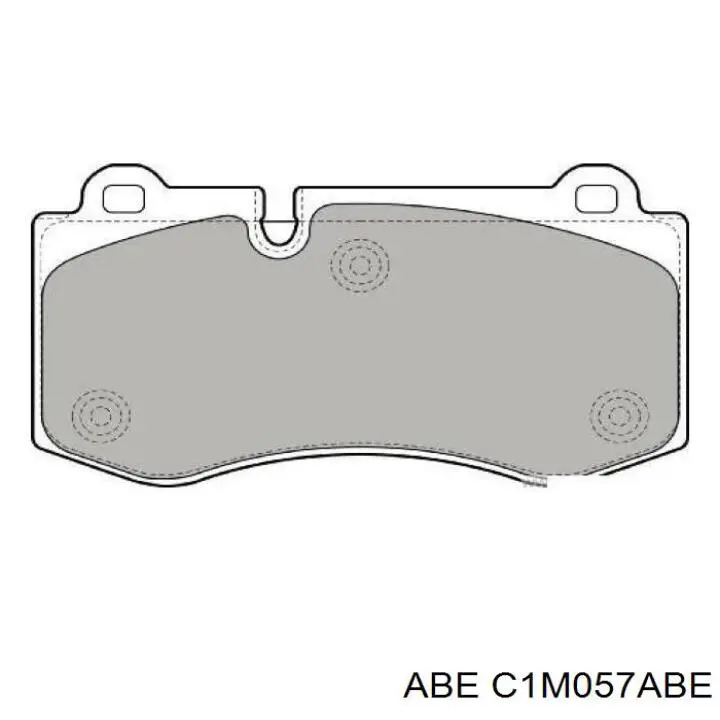 Передние тормозные колодки C1M057ABE ABE