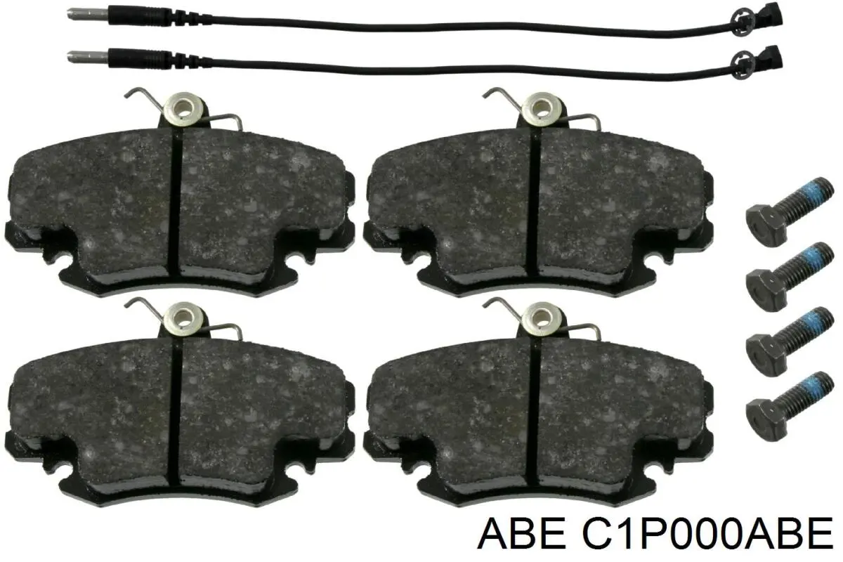 Колодки ABE C1P000ABE цена, от 11.91 USD