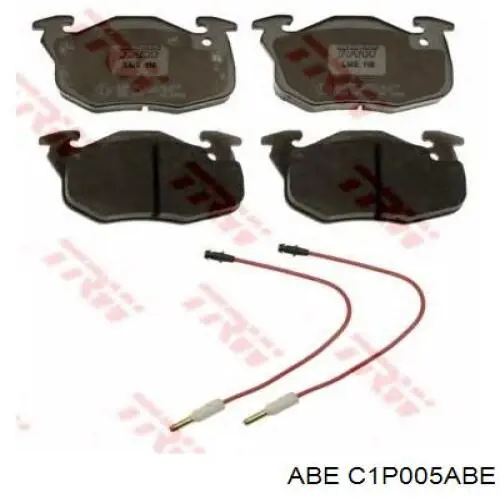 Колодки ABE C1P005ABE цена, от 11.45 USD
