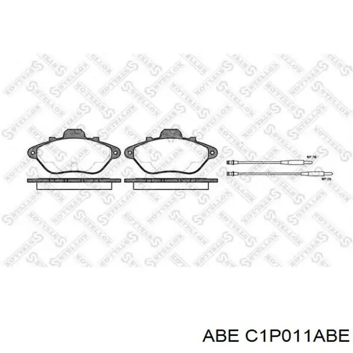 Купить C1P011ABE ABE Колодки тормозные