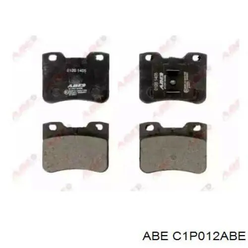 C1P012ABE ABE колодки тормозные передние дисковые