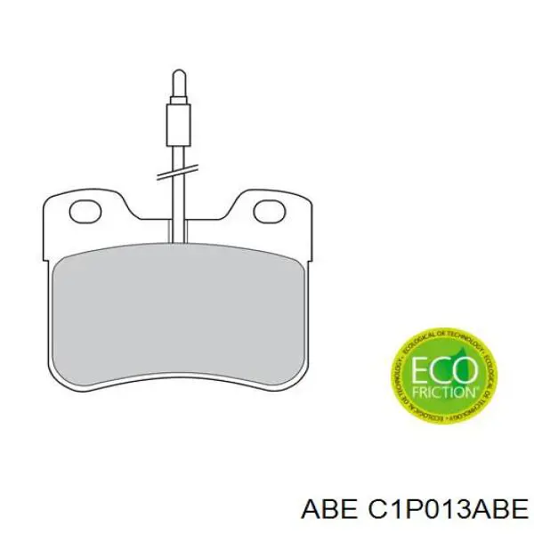 Колодки ABE C1P013ABE цена, от 15.02 USD