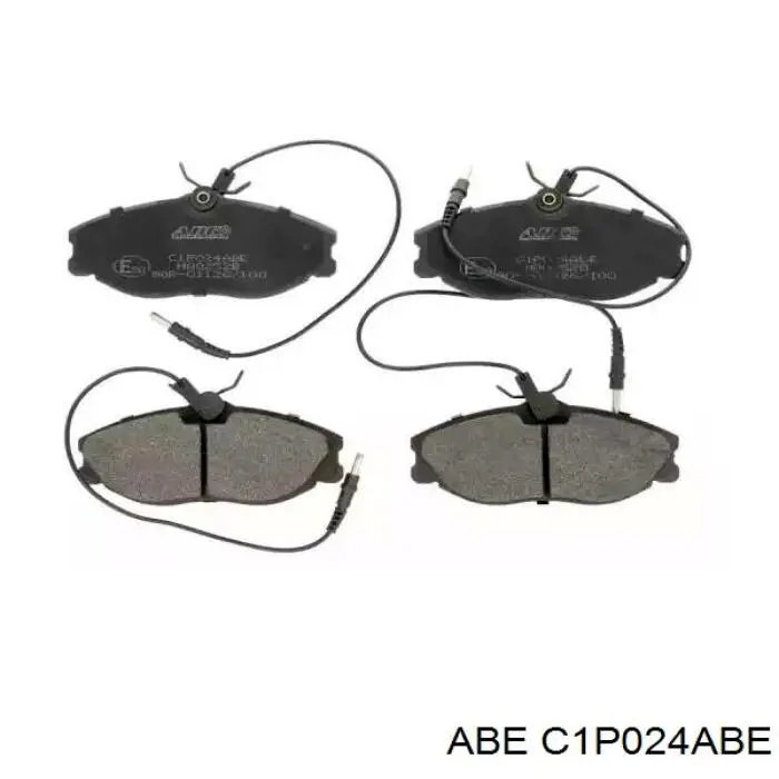 C1P024ABE ABE Колодки передние