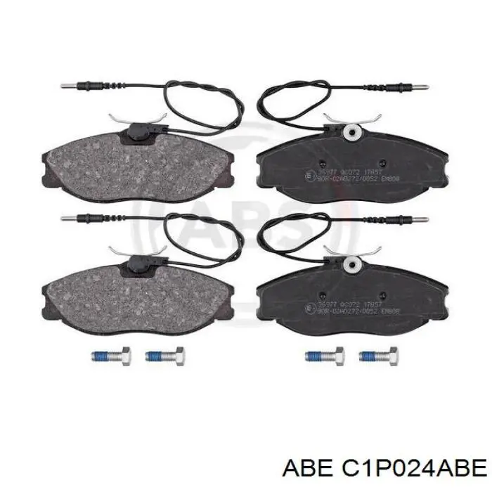Колодки ABE C1P024ABE цена, от 16.83 USD