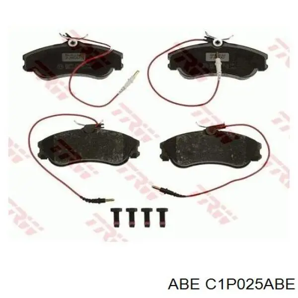 Колодки ABE C1P025ABE цена, от 18.18 USD