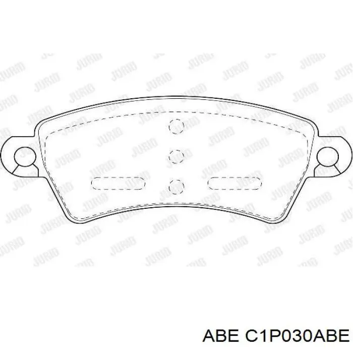 Передние тормозные колодки 301462 VALEO