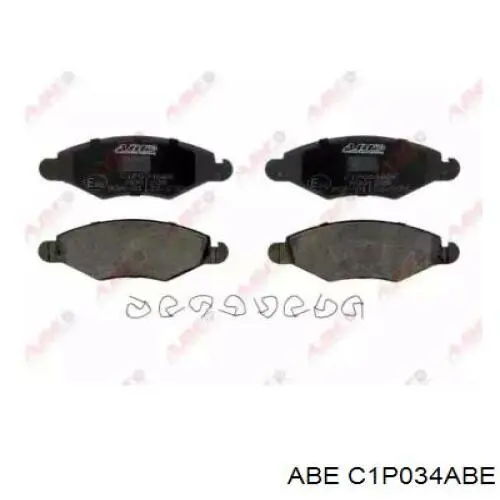 Тормозные колодки ABE C1P034ABE