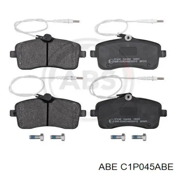 Купить C1P045ABE ABE Колодки тормозные