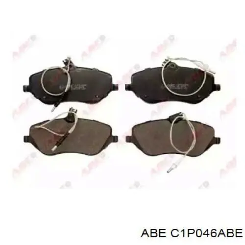 C1P046ABE ABE Колодки передние