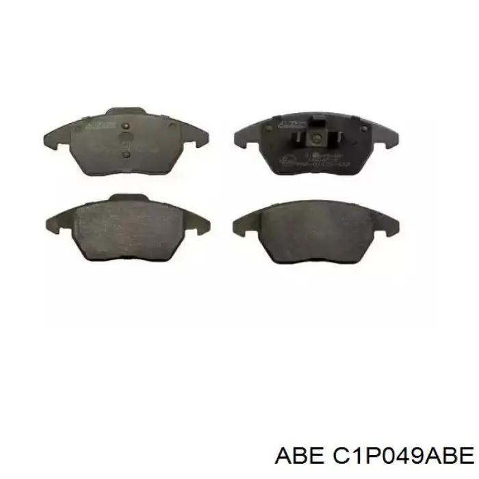 C1P049ABE ABE колодки тормозные передние дисковые