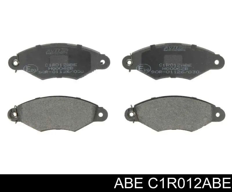 C1R012ABE ABE Колодки передние