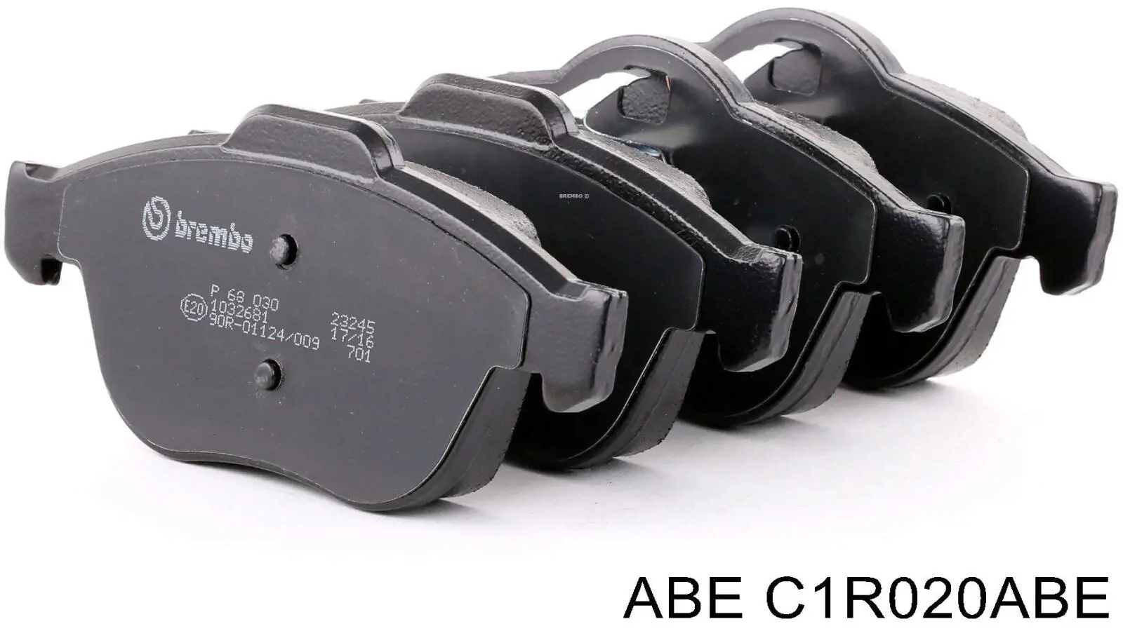 Передние тормозные колодки C1R020ABE ABE