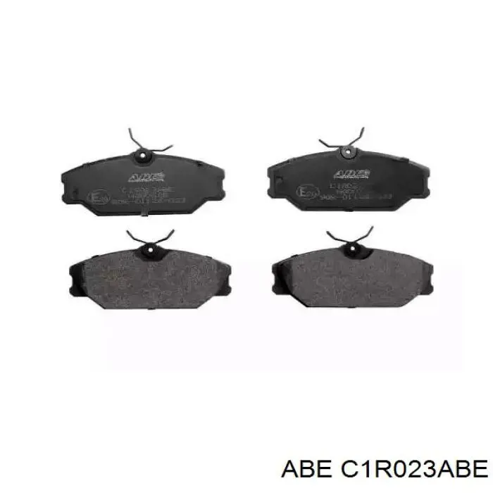 C1R023ABE ABE колодки тормозные передние дисковые