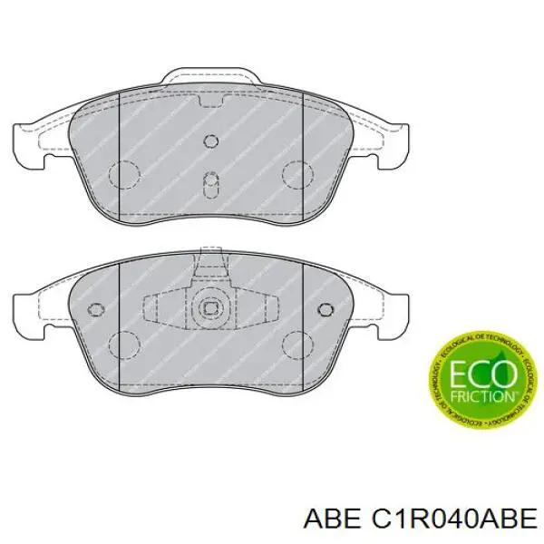 Передние тормозные колодки C1R040ABE ABE