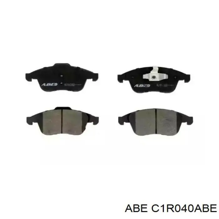 C1R040ABE ABE колодки тормозные передние дисковые