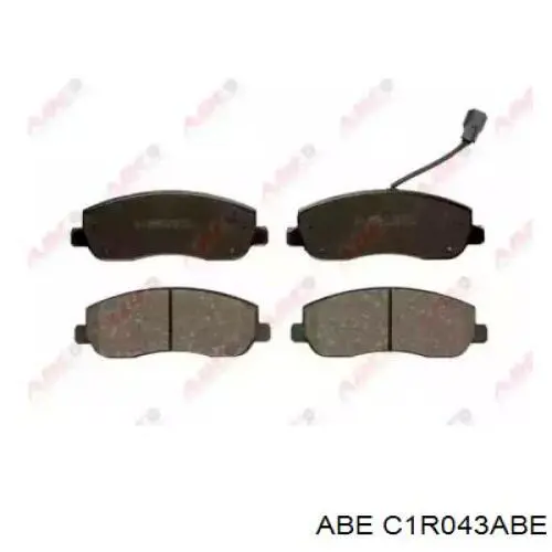 Колодки ABE C1R043ABE цена, от 27.72 USD