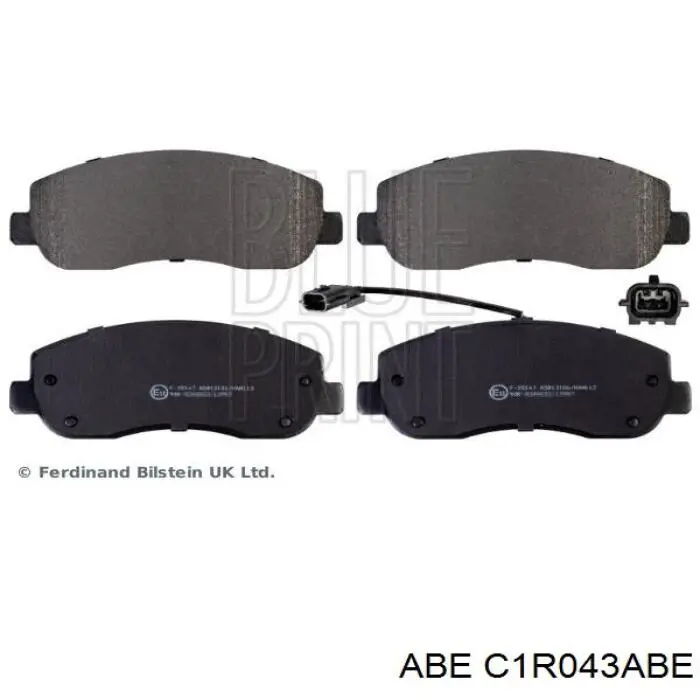 Колодки ABE C1R043ABE цена, от 27.72 USD