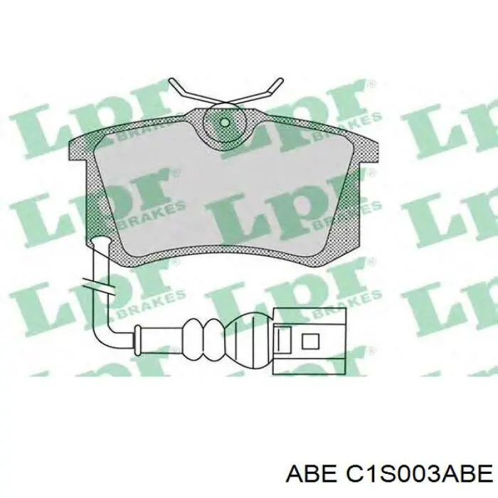 Купить C1S003ABE ABE Колодки тормозные