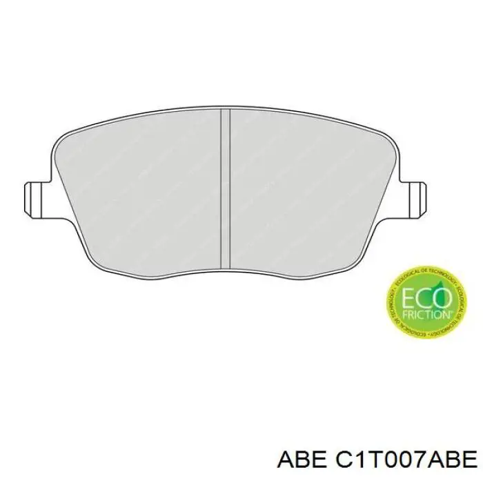 Передние тормозные колодки C1T007ABE ABE