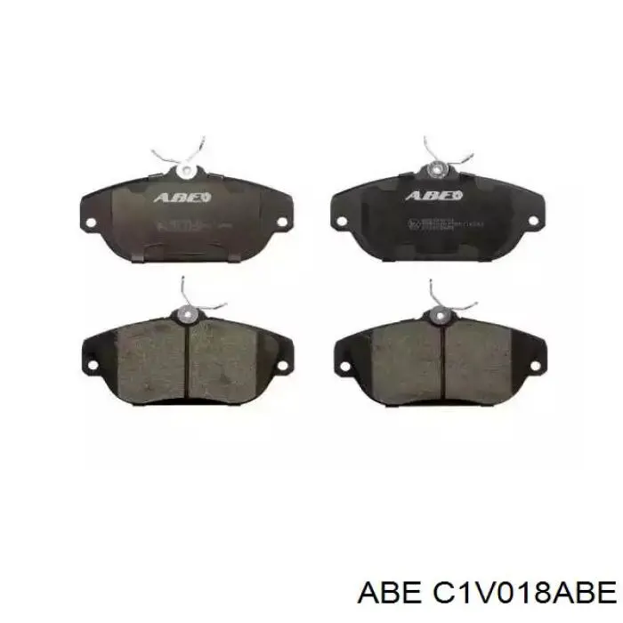C1V018ABE ABE колодки тормозные передние дисковые