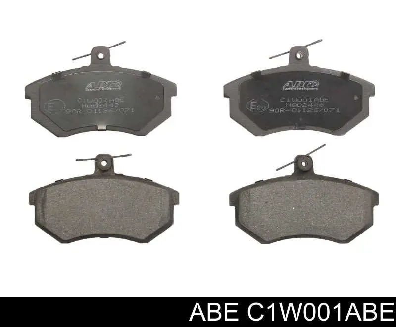 Купить C1W001ABE ABE Колодки тормозные