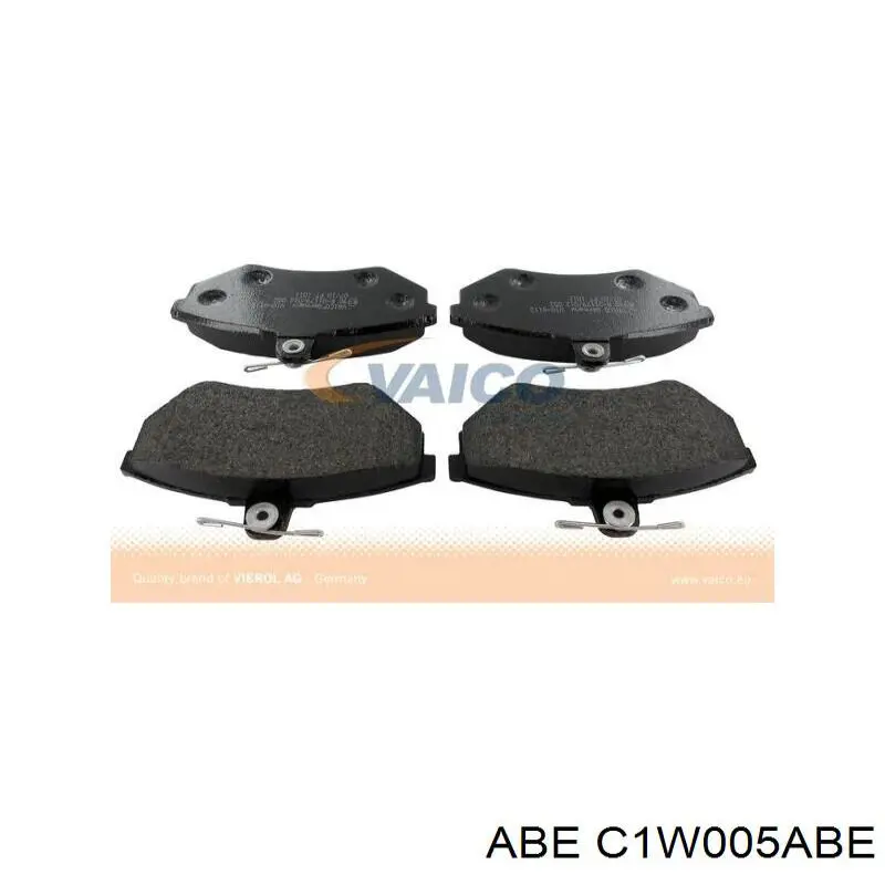 Передние тормозные колодки C1W005ABE ABE