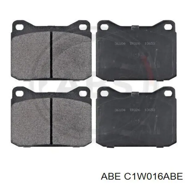 Колодки ABE C1W016ABE цена, от 15.27 USD