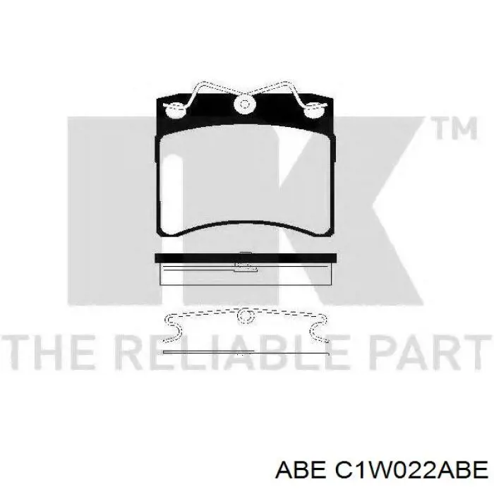 Колодки ABE C1W022ABE цена, от 18.07 USD