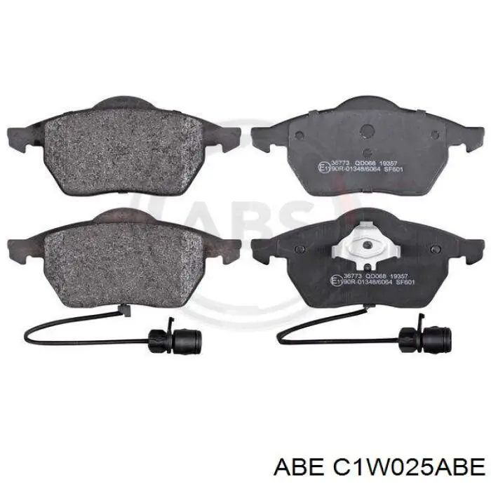 Купить C1W025ABE ABE Колодки тормозные