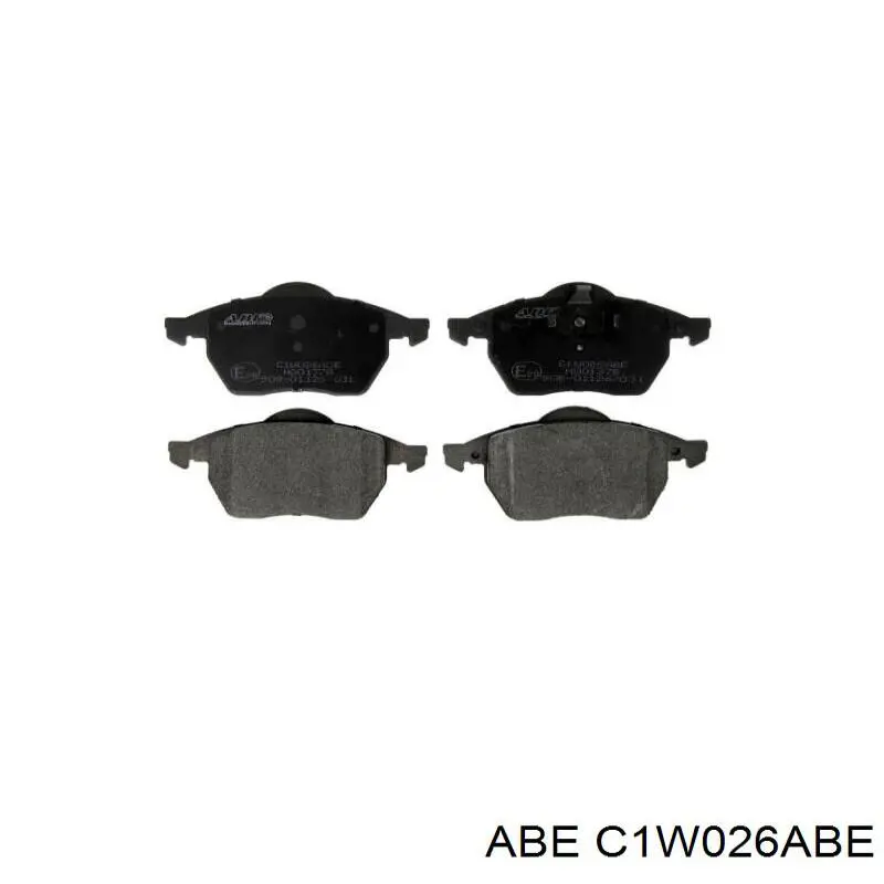 Передние тормозные колодки C1W026ABE ABE