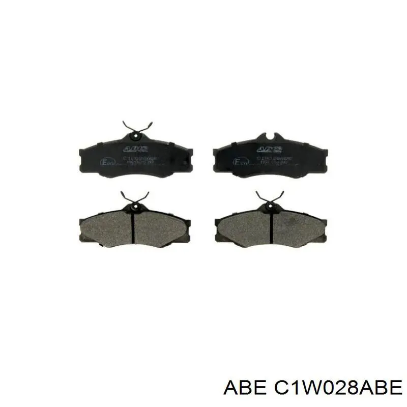 Колодки ABE C1W028ABE цена, от 16.53 USD