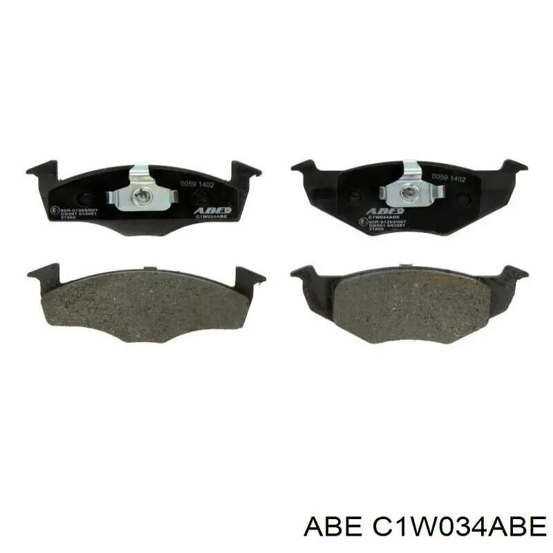 Колодки ABE C1W034ABE цена, от 13.63 USD