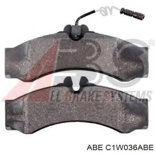 Купить C1W036ABE ABE Колодки тормозные