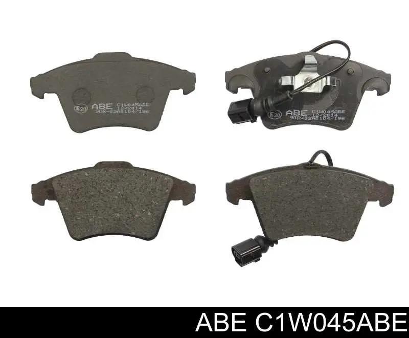 C1W045ABE ABE Колодки передние