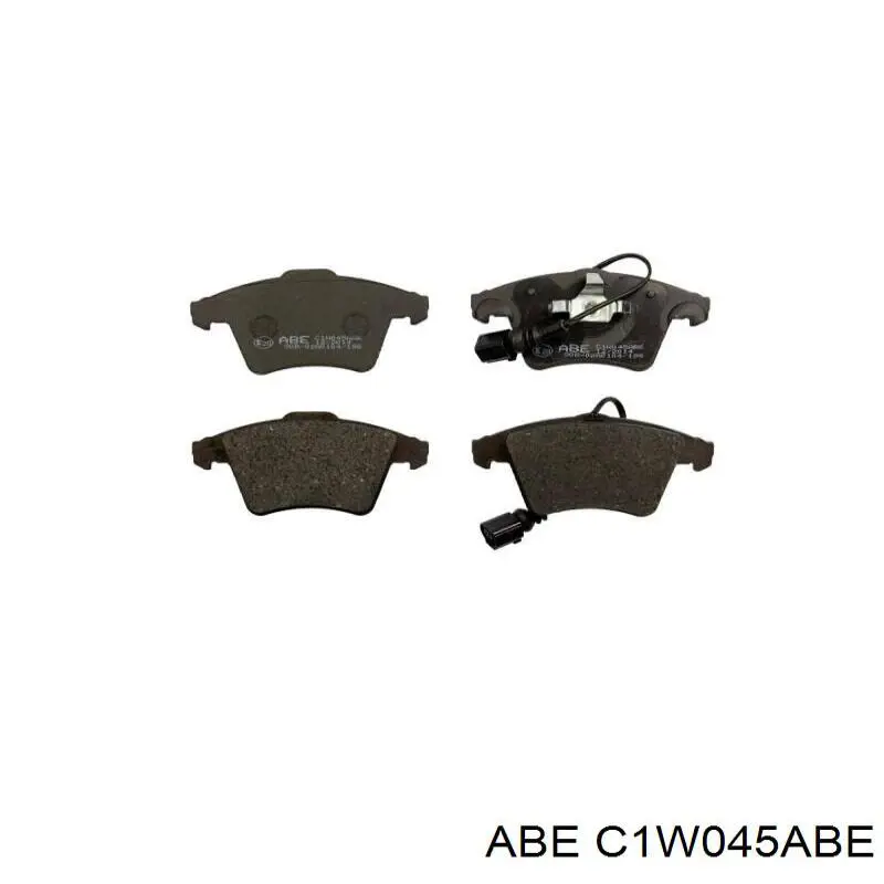 Колодки ABE C1W045ABE цена, от 28.11 USD