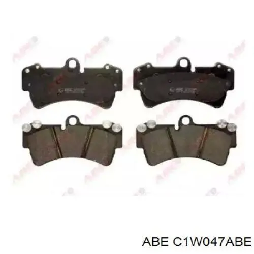 Передние тормозные колодки C1W047ABE ABE