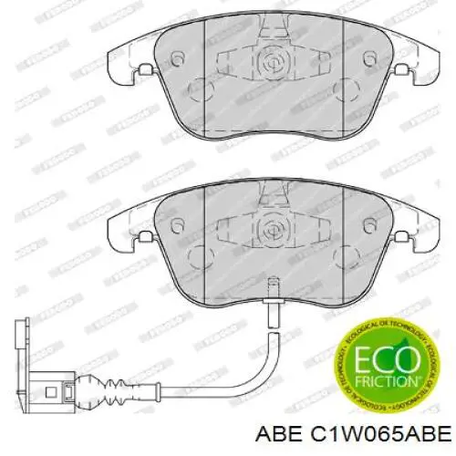 Передние тормозные колодки C1W065ABE ABE