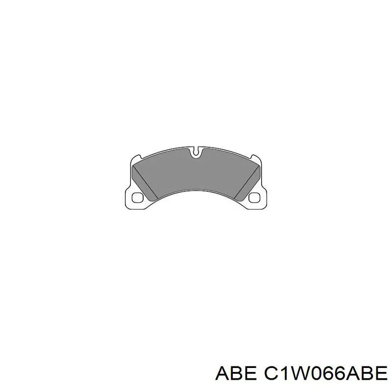 Передние тормозные колодки C1W066ABE ABE
