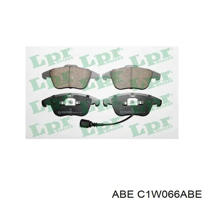 Купить C1W066ABE ABE Колодки тормозные