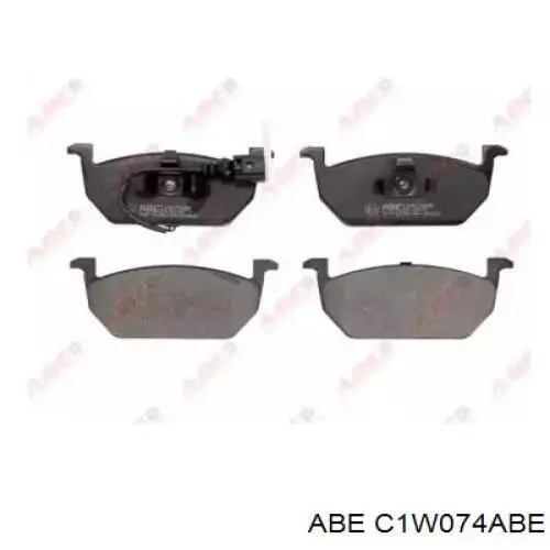Колодки ABE C1W074ABE цена, от 26.52 USD
