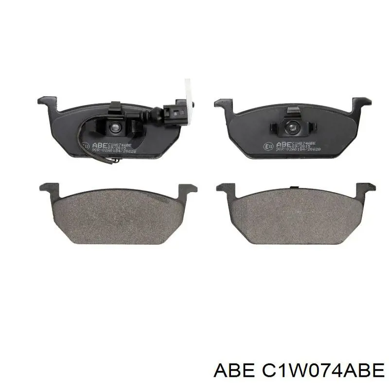 Купить C1W074ABE ABE Колодки тормозные