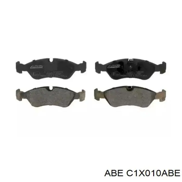 C1X010ABE ABE колодки тормозные передние дисковые