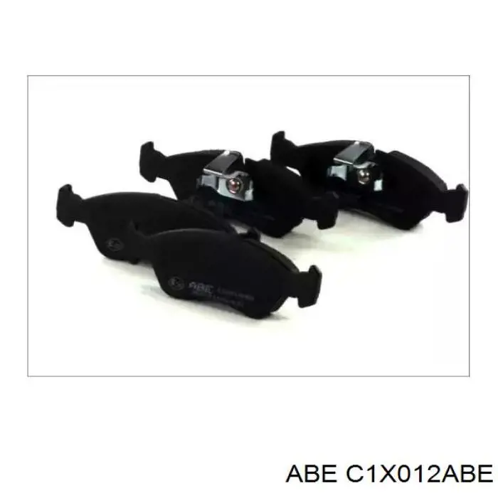 C1X012ABE ABE колодки тормозные передние дисковые