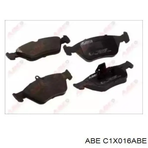 C1X016ABE ABE Колодки передние