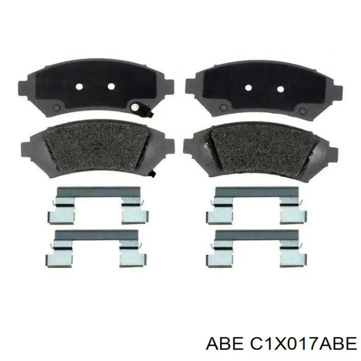 Колодки ABE C1X017ABE цена, от 17.98 USD