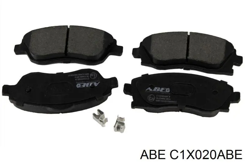 Колодки ABE C1X020ABE цена, от 17.82 USD